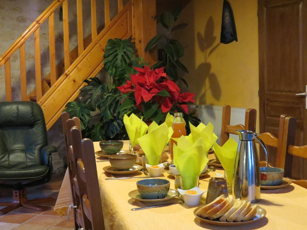 L'Aubinoise Bed and Breakfast Saint-Aubin-la-Plaine Exteriör bild